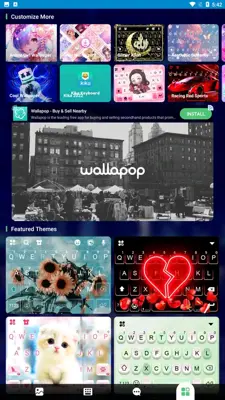 Romantic Love Theme android App screenshot 0