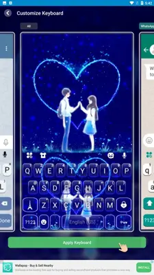 Romantic Love Theme android App screenshot 7